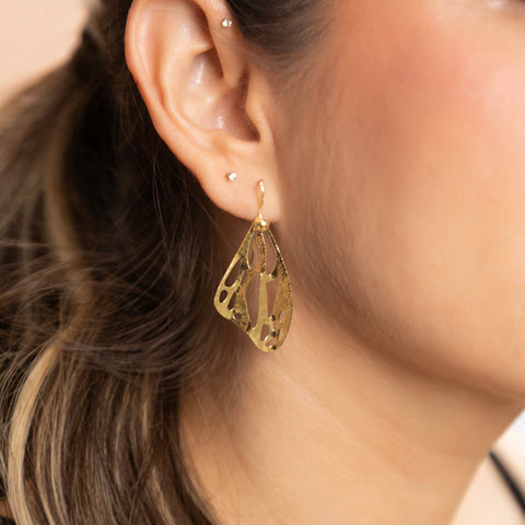 ARETES SORINA DORADO