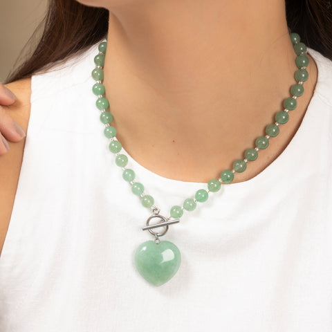COLLAR NOA AVENTURINA