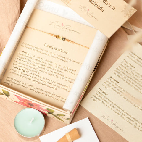 KIT PULSERA ABUNDANCIA | 1 KIT POR $35.000 | 2 KITS POR $65.000 SELECCIONA LA OPCIÓN