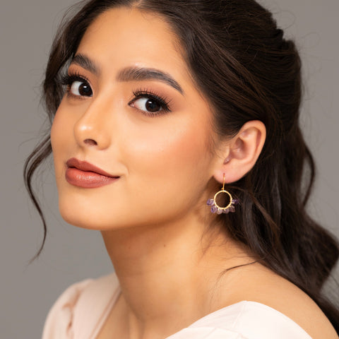 ARETES DULZURA AMATISTA