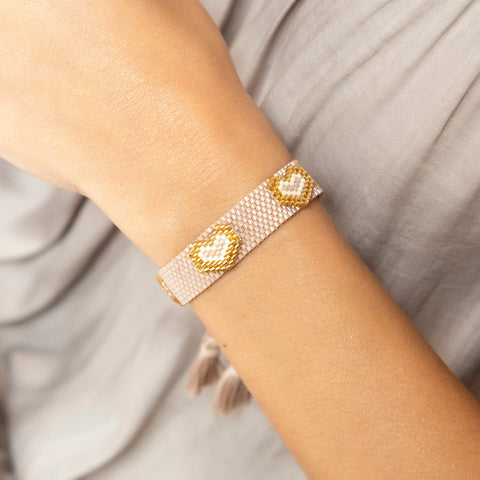 PULSERA AMORINO PALO DE ROSA