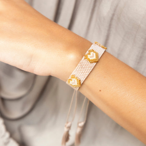 PULSERA AMORINO PALO DE ROSA