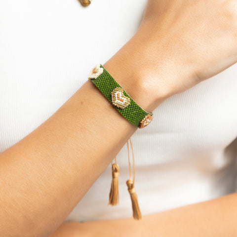 PULSERA AMORINO VERDE