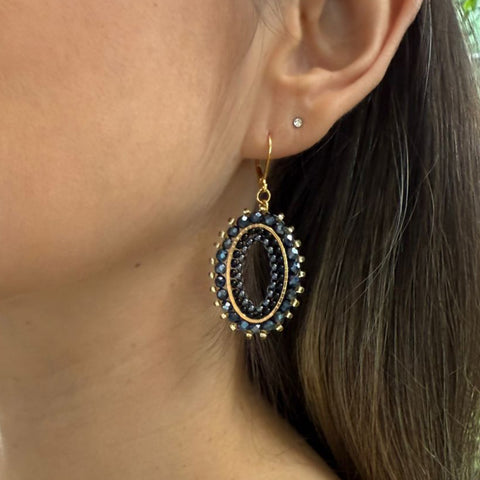 ARETES GALICIA NEGRO
