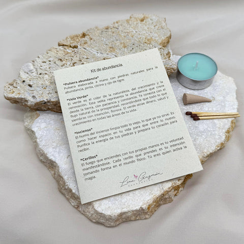 KIT PULSERA ABUNDANCIA | 1 KIT POR $34.000 | 2 KITS POR $60.000 SELECCIONA LA OPCIÓN