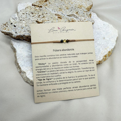 KIT PULSERA ABUNDANCIA | 1 KIT POR $34.000 | 2 KITS POR $60.000 SELECCIONA LA OPCIÓN