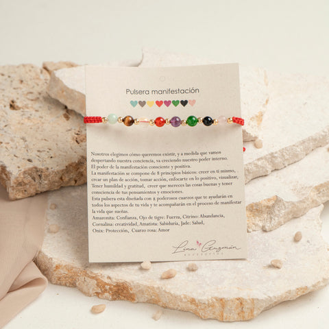 Pulsera Manifestación | Envío gratis | 1 pulsera por $54.900 y 2 pulseras por $79.900, selecciona la opción.