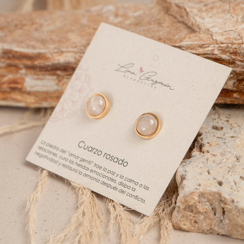 TOPOS PIEDRA CUARZO ROSADO