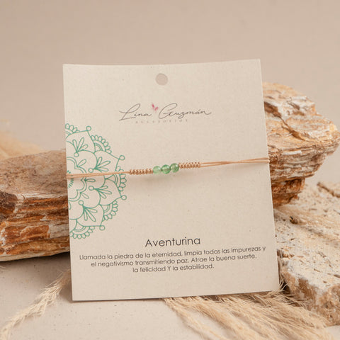PULSERA AVENTURINA
