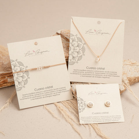 SET CUARZO CRISTAL