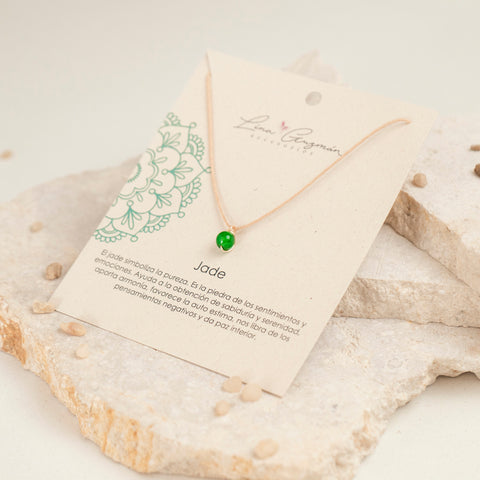 COLLAR HILO JADE