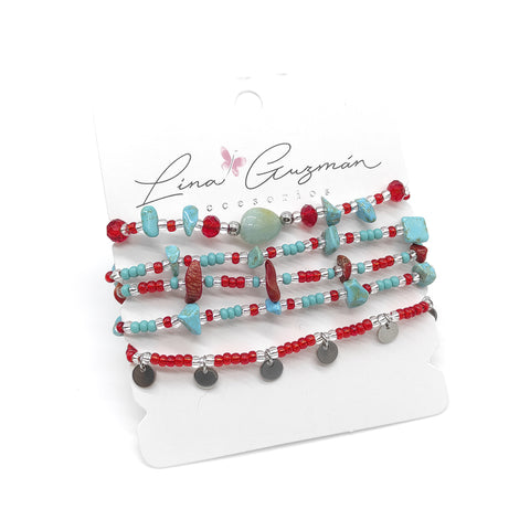 PULSERA TURQUESA