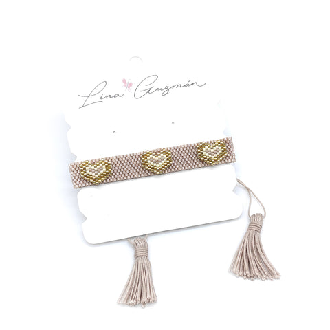 PULSERA AMORINO PALO DE ROSA