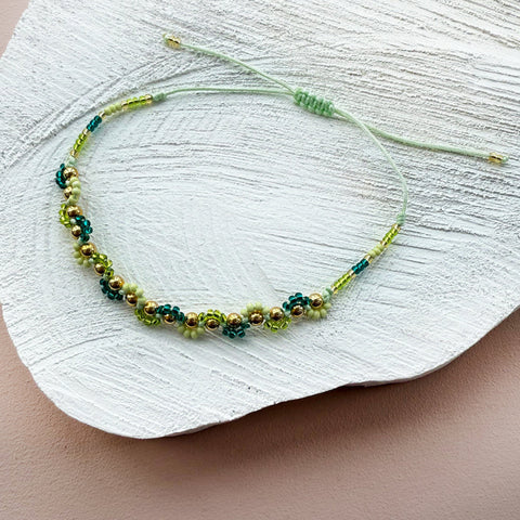 TOBILLERA LILY VERDE