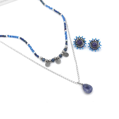 COLLAR SELVA AZUL
