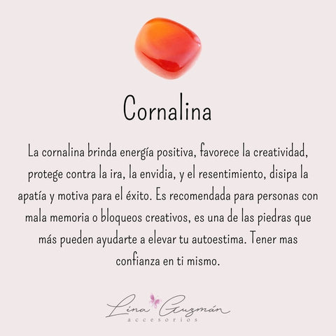 CADENA CORNALINA