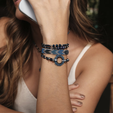 PULSERA SELVA AZUL