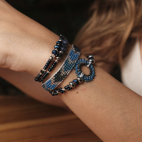 PULSERA SELVA AZUL