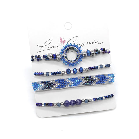 PULSERA SELVA AZUL